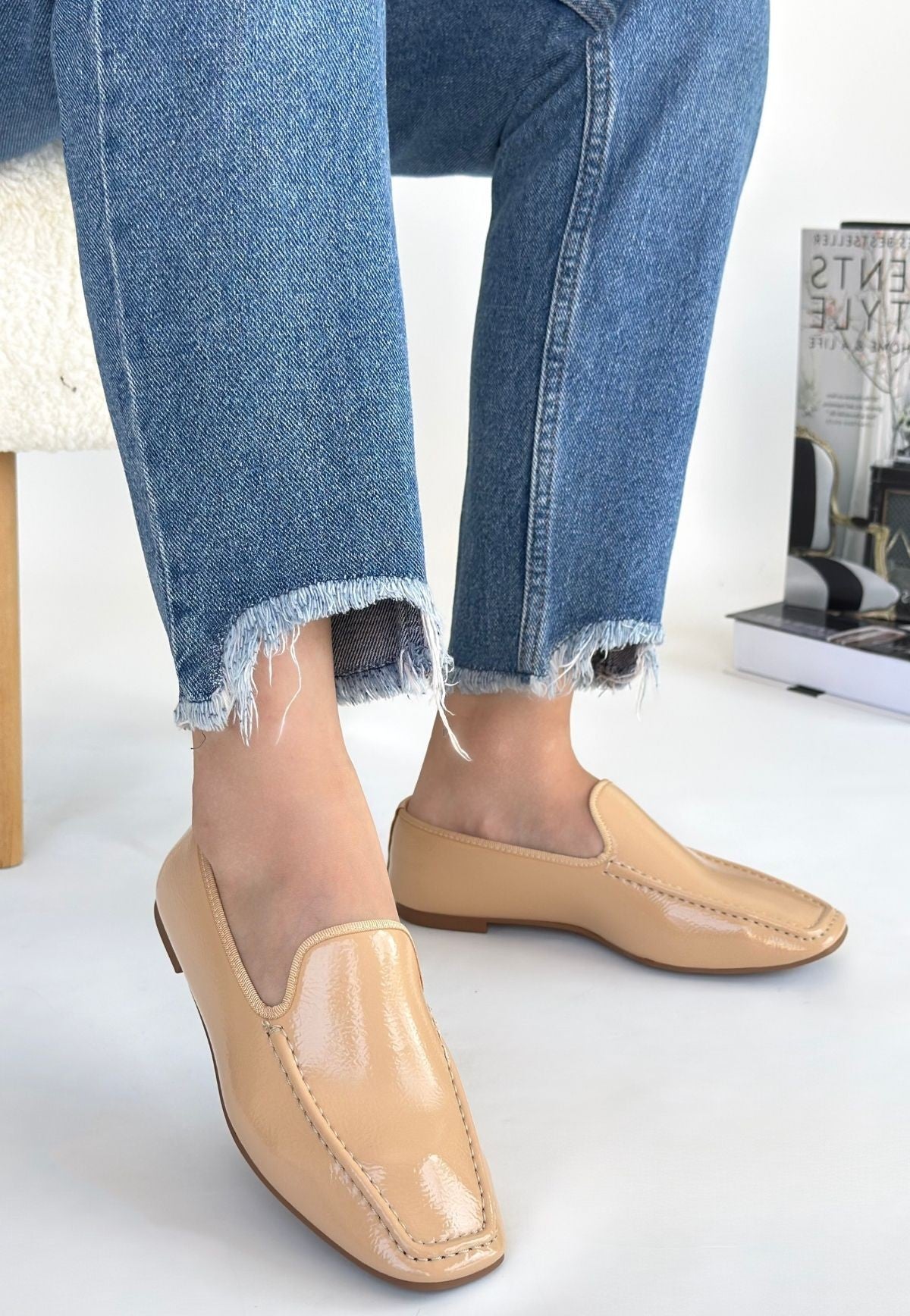 Betra Bej Rugan Babet Ayakkabı