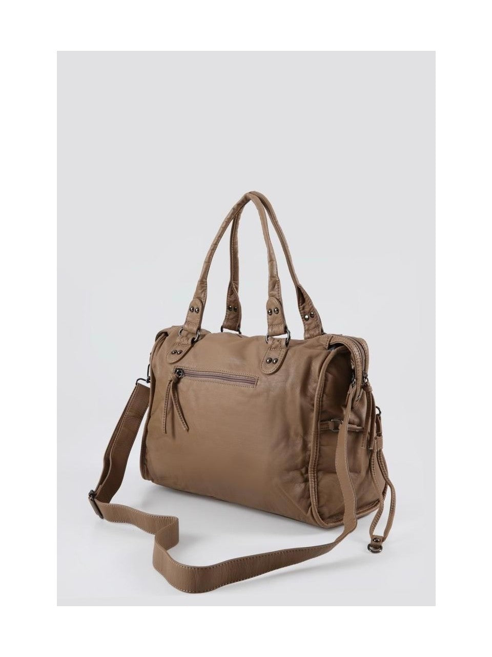 Muert Vizon Cilt Omuz Askılı El Çantası