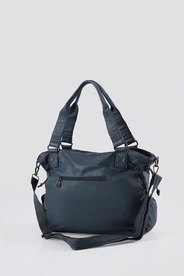 Giwer Mavi Cilt Omuz Çantası