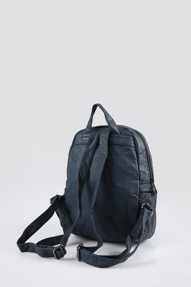 Rior Mavi Cilt Sırt Çantası