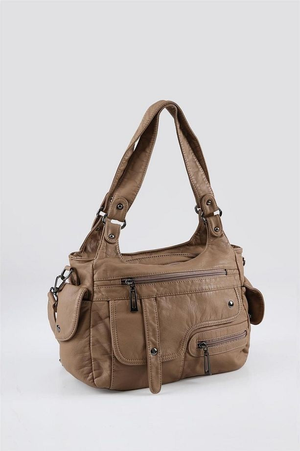 Pyser Vizon Cilt Omuz Çantası