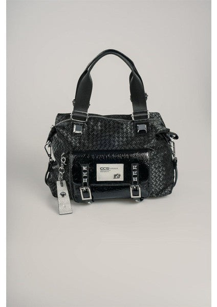 Wawin Siyah Cilt Omuz Çantası