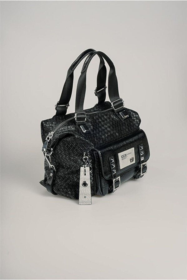 Wawin Siyah Cilt Omuz Çantası