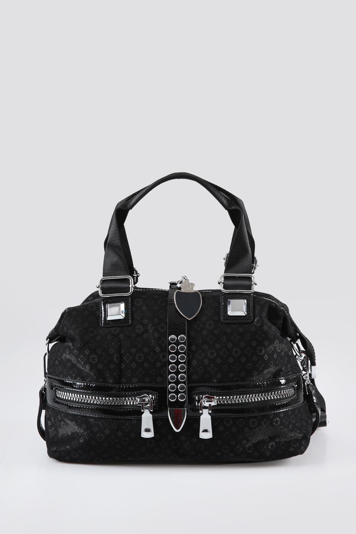 Firy Siyah Cilt Omuz Çantası