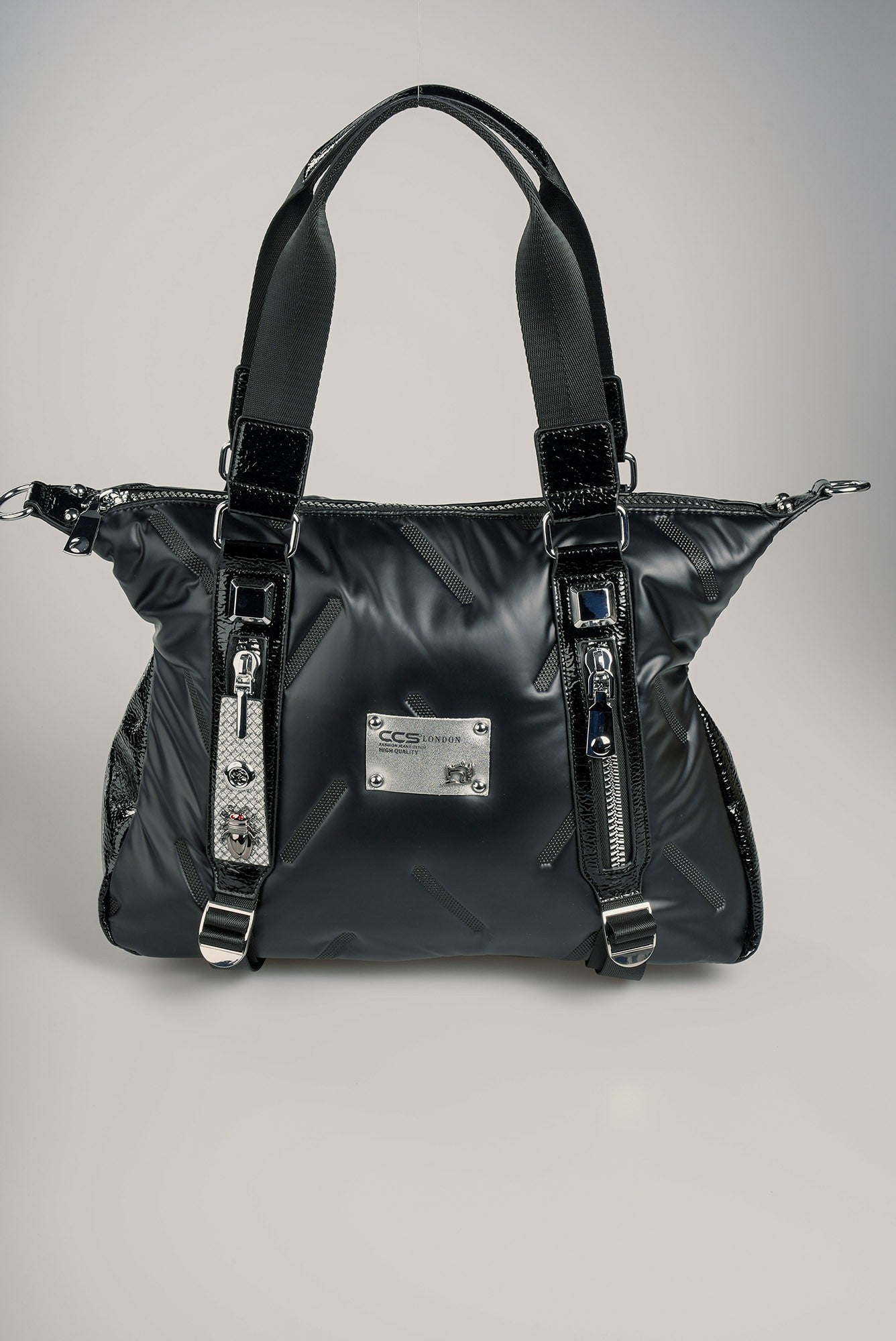 Tiven Siyah Cilt Omuz Ve Kol Çantası