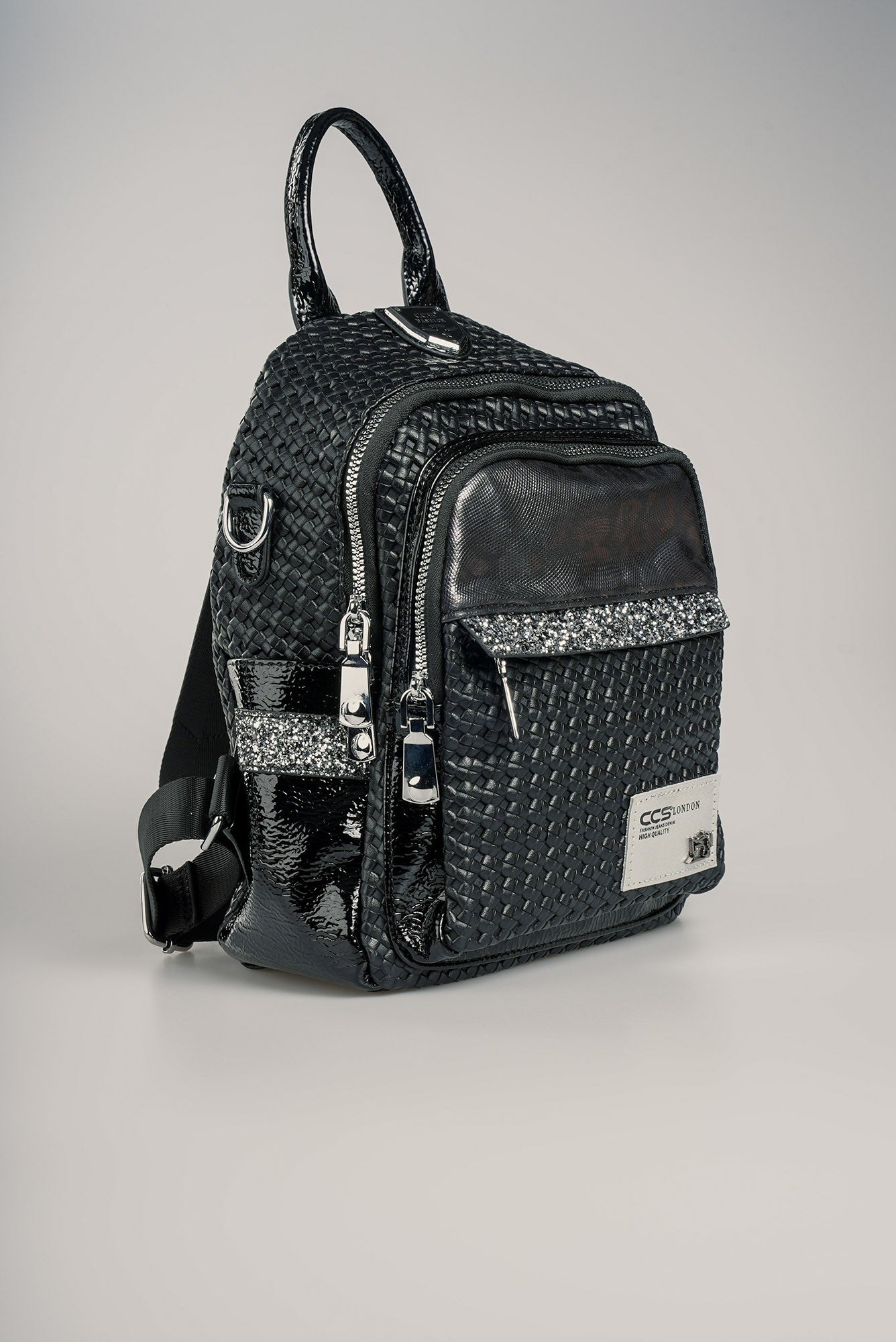 Tulip Siyah Cilt Sırt Çantası