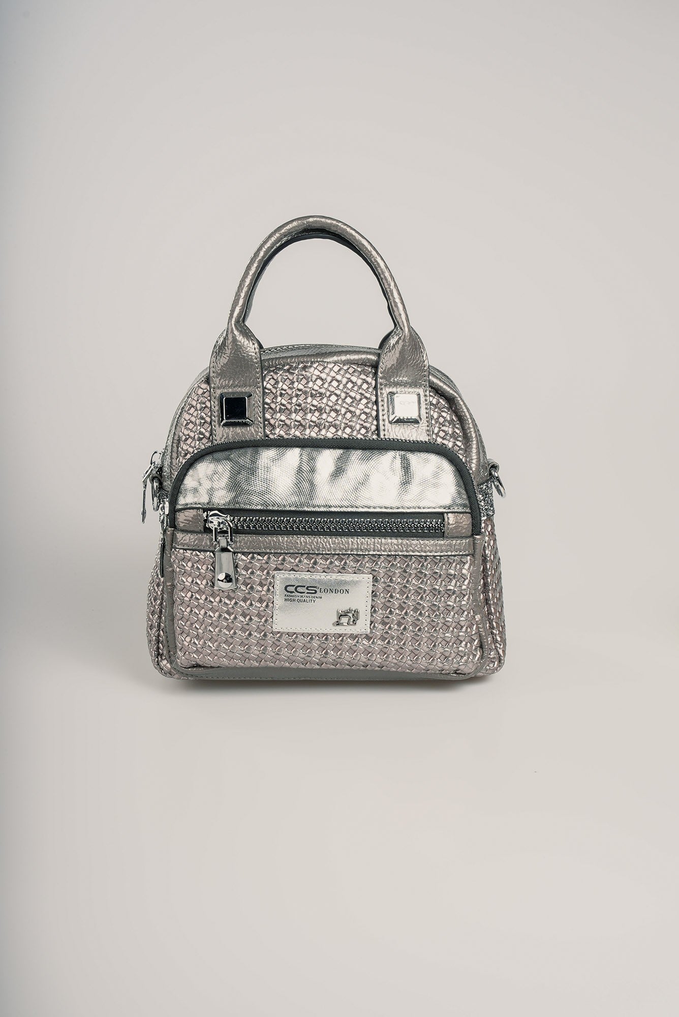 Karen Gri Cilt Omuz Çantası