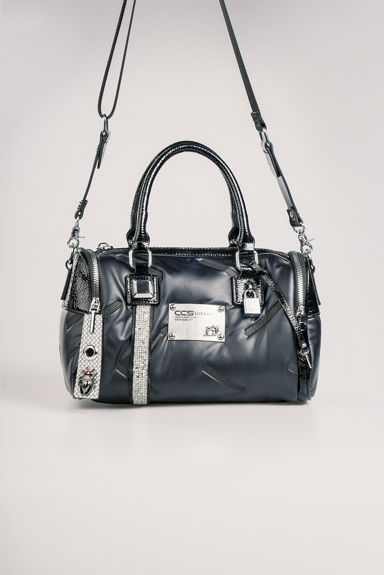 Stella Siyah Cilt Omuz Çantası