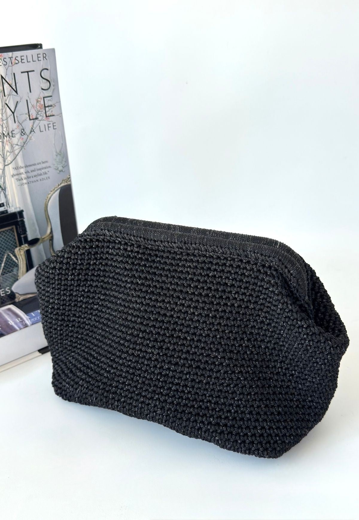 Froy Siyah Örgü Çanta