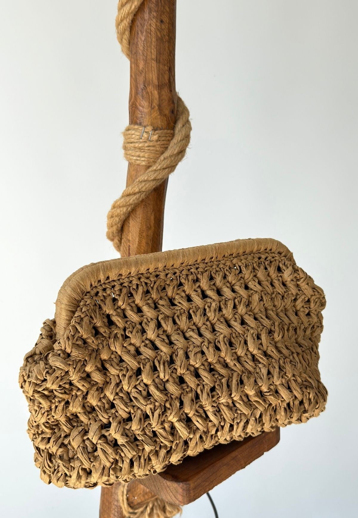 Froy Hasır  Örgü Çanta