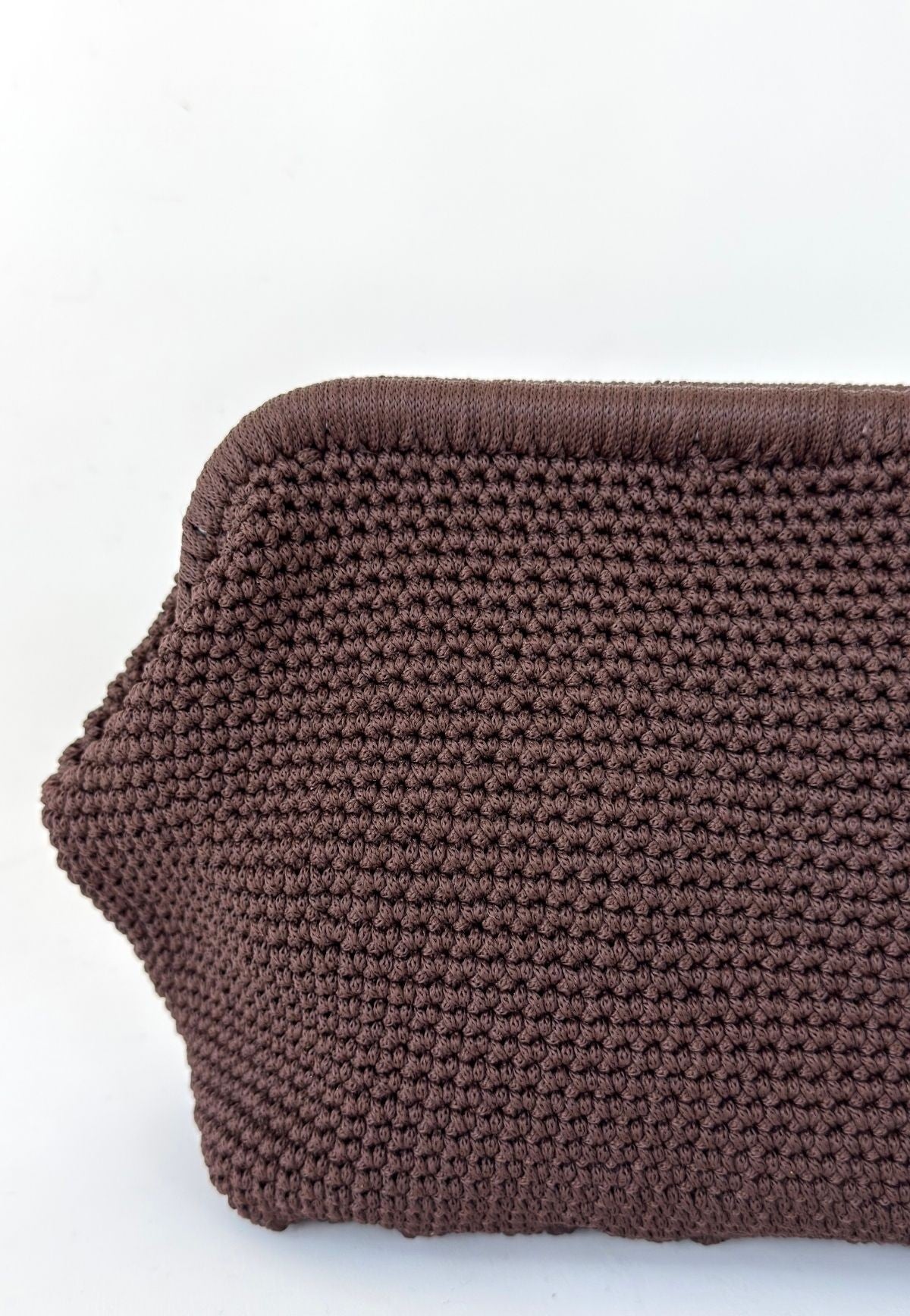 Froy Acı Kahve Örgü Çanta