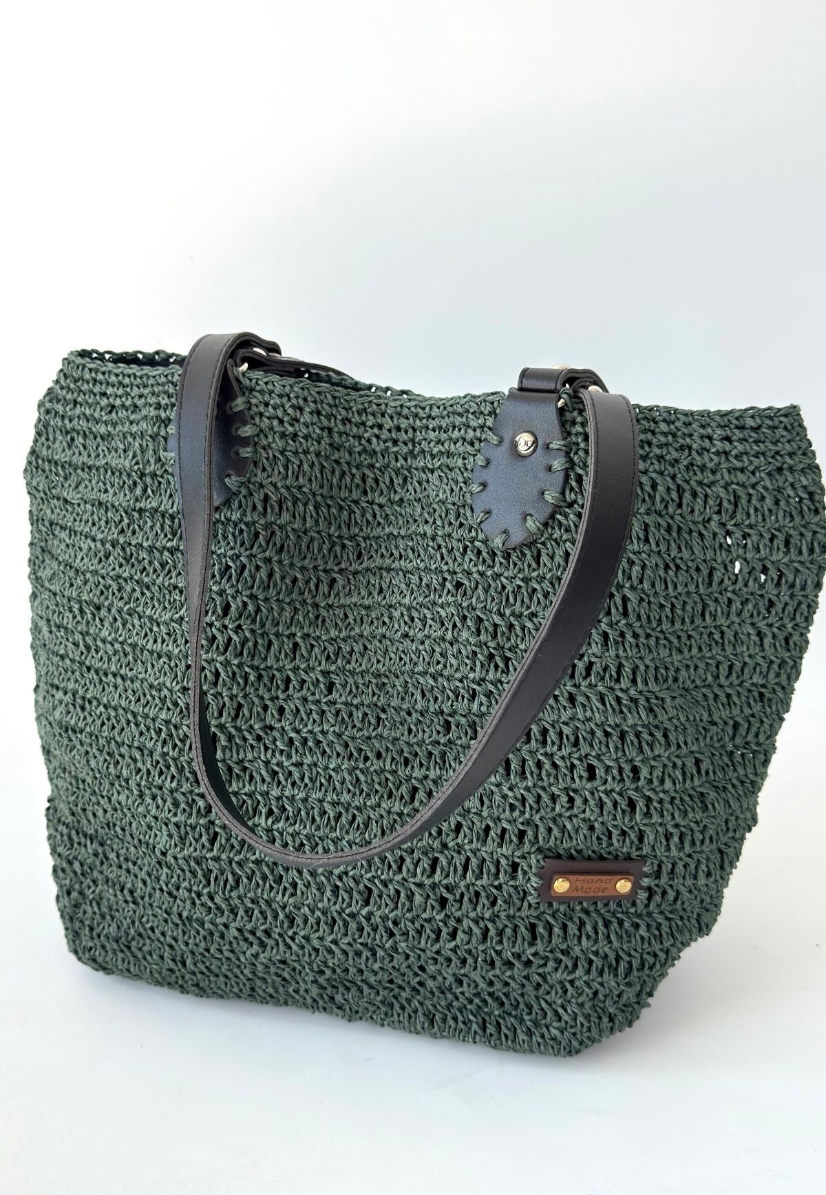 Fonny  Yeşil Örgü Çanta