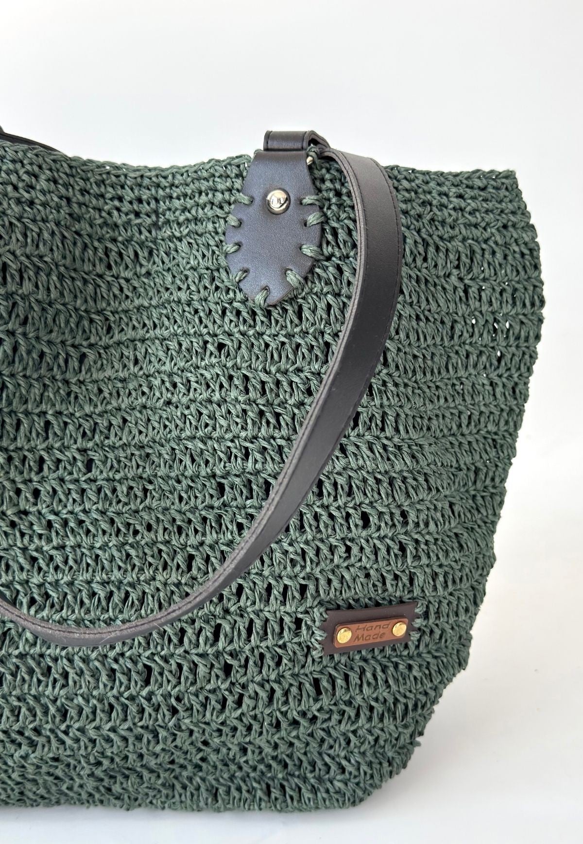 Fonny  Yeşil Örgü Çanta